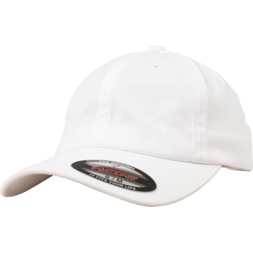 Flexfit Cotton Twill Dad Cap White Cene
