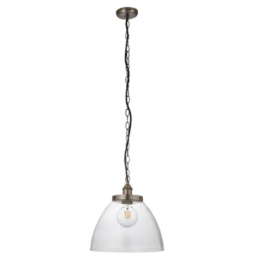  Endon 106896 - Luster na lancu HANSEN 1xE27/10W/230V matni hrom Slike