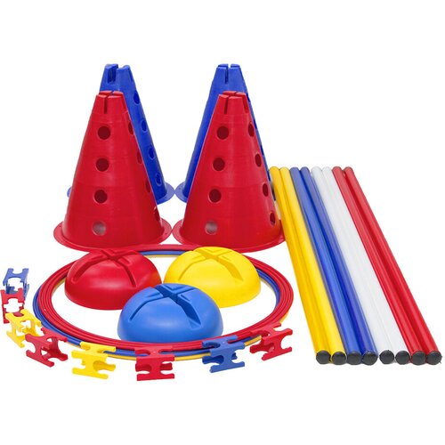 IRON SPORT Koordinaciona kombinacija Agility Pet podesive prepone provlačilice čunjevi hula hop Cene