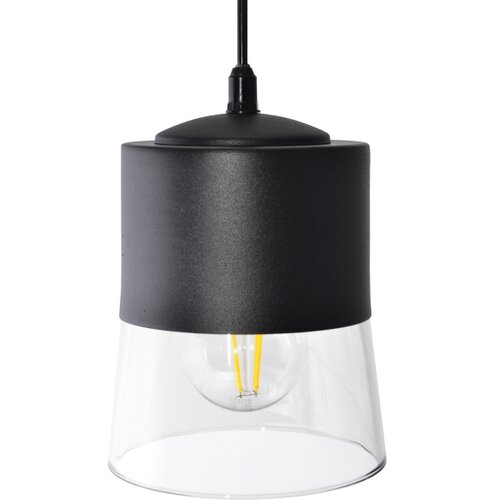  Luster na kablu FERGIE 1xE27/15W/230V crna Slike