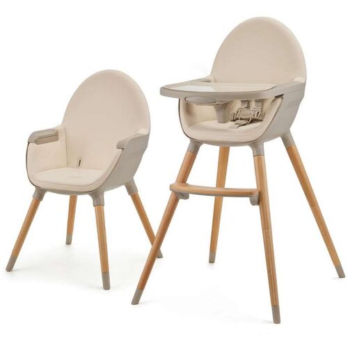 Kinderkraft stolica za hranjenje 2U1 FINI2 beige Cene