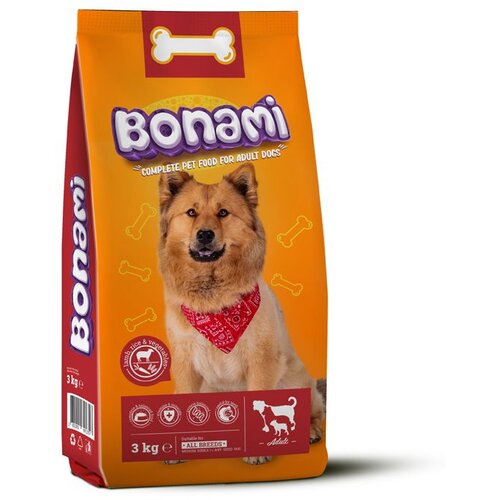 BONAMI Briketi za pse Bonami (jagnjetina, riž in zelenjava, 3 kg) Slike