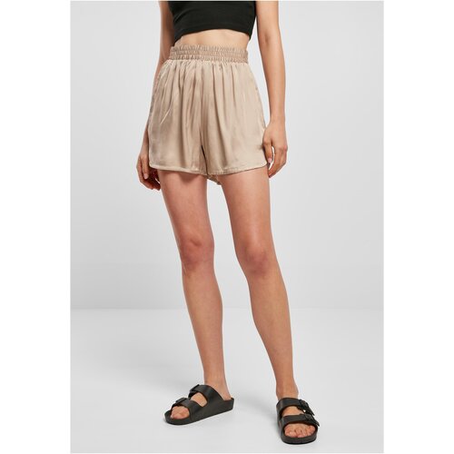 UC Ladies Women&amp;#039;s Viscose Satin Shorts Resort softtaupe Slike