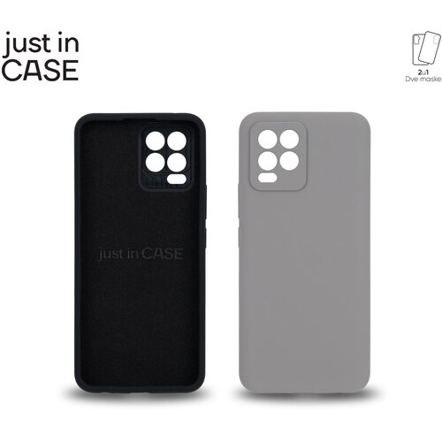 Just_in_Case maska 2u1 extra case mix plus za realme 8/ crna Cene