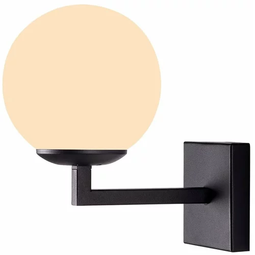 Squid Lighting Crna metalna zidna svjetiljka ø 15 cm Profil -