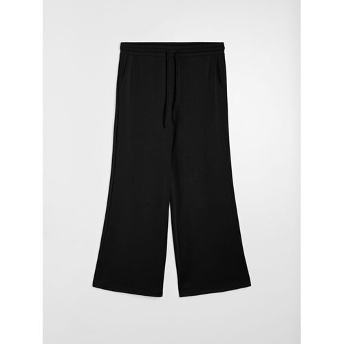 Sinsay Soft touch wide leg hlače s džepovima i dodatkom viskoze Cijene