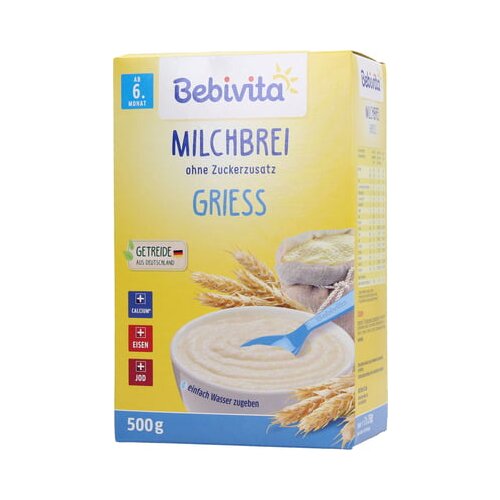 Bebivita dopolnilna hrana, mlečni zdrob Cene