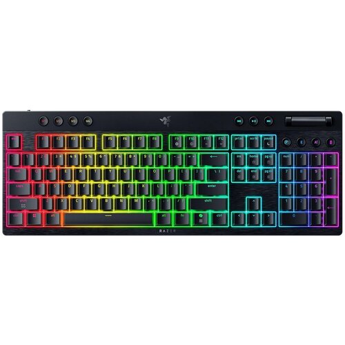 Razer Tipkovnica BlackWidow V4 Low-profile HyperSpeed, Rumena stikala, US SLO g., (5000094181) Cene