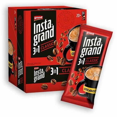 Grand 3in1 classic instant kafa 20g Cene