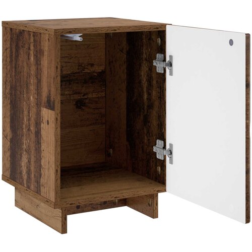  Noćni ormar 2 pcs Staro drvo 33,5 x 34,5 x 50 cm Slike