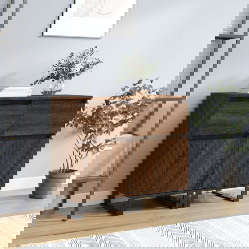 vidaXL Komode 2 kom smeđa boja hrasta 40x35x70 cm konstruirano drvo Cijene