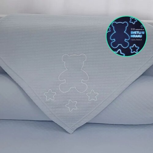 LILLO &amp;amp; PIPPO Baby Textil prekrivač Pepito,plava-PLAVA 2-PLAVA Slike