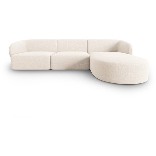 Micadoni Home Krem kutna garnitura (s desnim kutom) Shane &amp;ndash; Slike