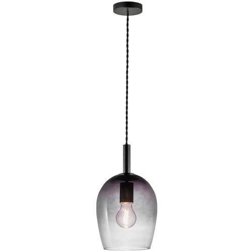 Nordlux visilica na sajli uma 1xE27/40W/230V prečnik 18 cm crna/dimljena Cene