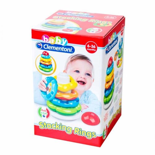 Clementoni Baby priamida obruči Cene