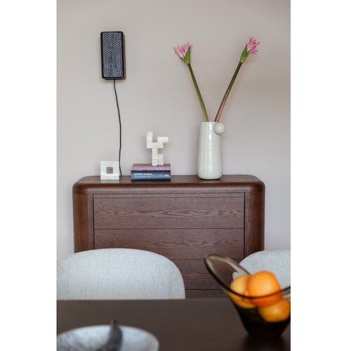 Dutchbone Komoda v jesenovem dekorju v temni naravni barvi 100x98x40 cm Herman &amp;ndash; Slike