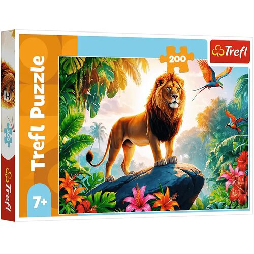 Trefl Kralj džungle puzzle od 200 dijelova - Cijene