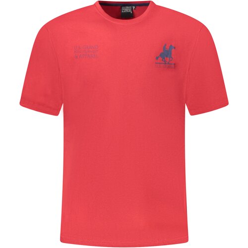 U.S. GRAND POLO US GRAND POLO MEN&#39;S SHORT SLEEVE T-SHIRT RED Cene