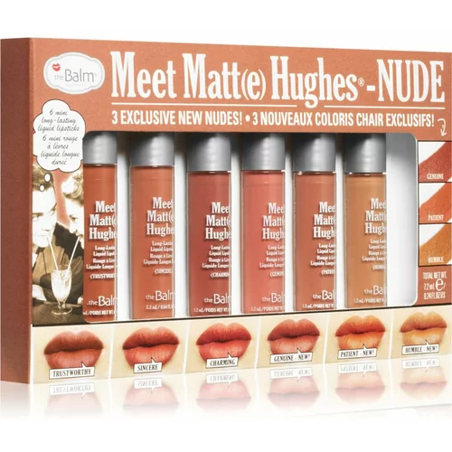 TheBalm Meet Matt(e) Hughes Mini Kit Vol.8 set tekočih šmink