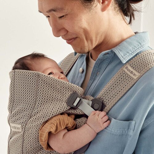 Baby Bjorn kenguru Mini - Greige Slike