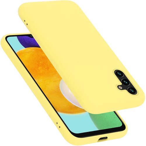 Cadorabo ohišje, združljiv s Samsungom v tekoči rumeni - zaščitni pokrov, narejen iz fleksibilnega silikona TPU, (20590756) Cene