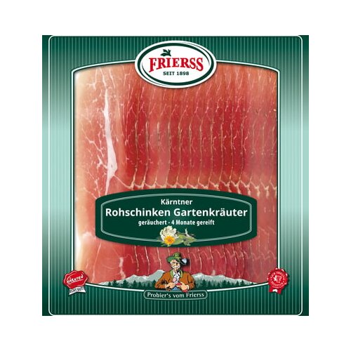 Frierss Koroška surova šunka z vrtnimi zelišči - 100 g Cene