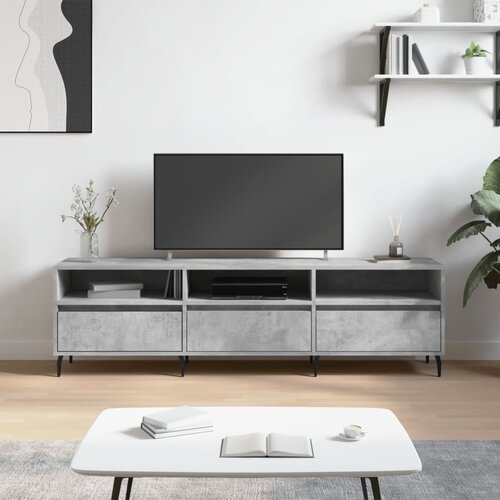 vidaXL TV omarica betonsko siva 150x30x44,5 cm inženirski les Cene