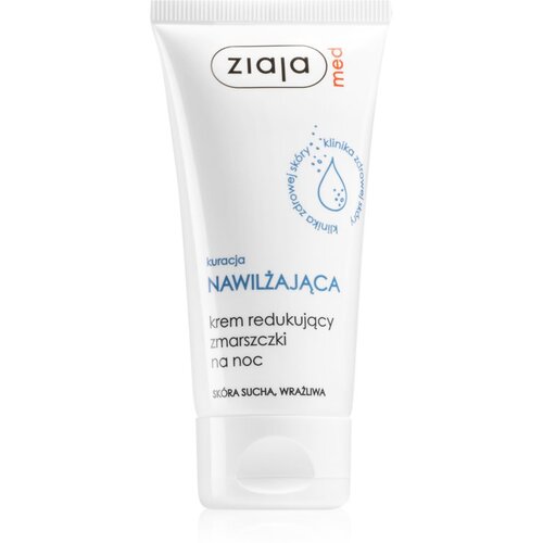 Ziaja Med Hydrating Treatment vlažilna nočna krema proti staranju kože 50 ml za ženske Cene