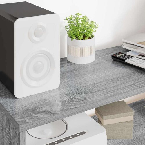 ormar Siva Sonoma 100 x 30 x 40 cm Konstruirano drvo Slike