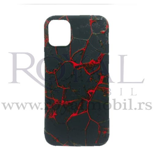  futrola soft mermer za xiaomi mi note 10 / mi note 10 pro crno crvena Slike