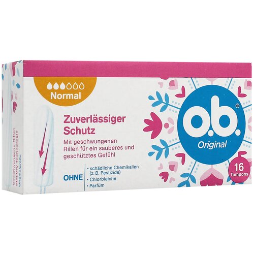 O.b. original normal tamponi 16 kom Slike