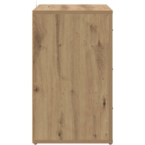  Noćni ormar Umjetnički hrast 35 x 50 x 60 cm Konstruirano drvo Slike