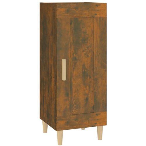 Maison Chic Komoda - Predalnik dimljeni hrast 34,5x34x90 cm inženirski les, (21718334) Slike