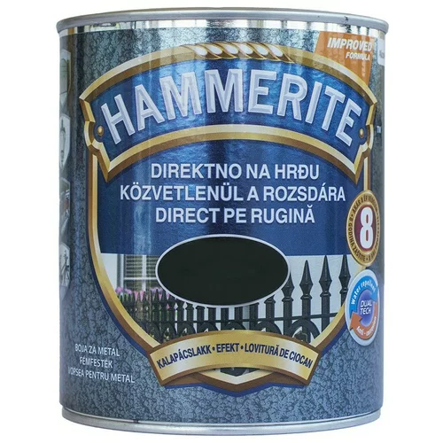 HAMMERITE Lak za kovino Hammerite Effect max (750 ml, črn)