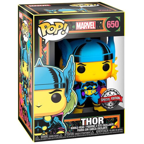 Funko POP figure Marvel Black Light Thor Slike