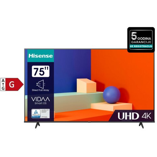 Hisense televizor 75A6K LED 4K UHD Smart Cene