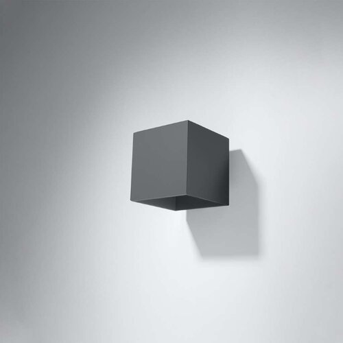  Sollux SL.0565 - Zidna svetiljka QUAD 1 1xG9/8W/230V antracitna Slike