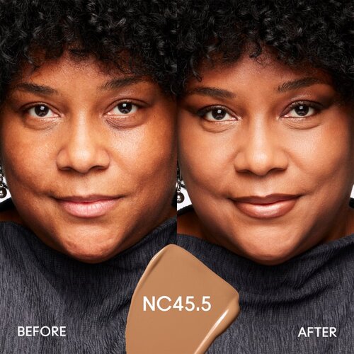MAC Cosmetics Studio Fix Fluid SPF 15 24HR Matte Foundation + Oil Control matirajući puder SPF 15 nijansa NC45.5 30 ml Slike