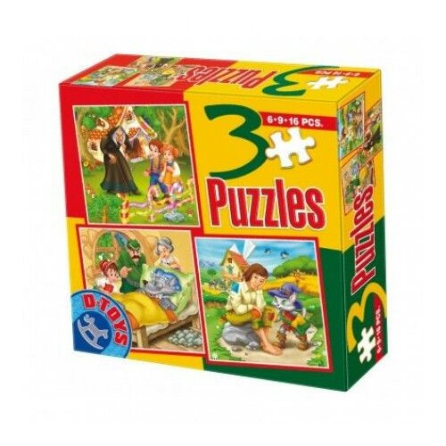 Puzzle 3 Fairy tales 05 ( 07/50922-05 ) Slike