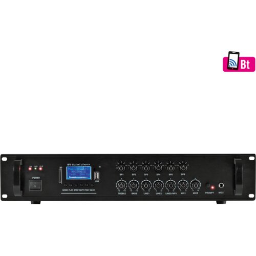 Sal Pojačalo 110V sa miksetom 120W, Bluetooth, FM, USB - MPA 120BT Cijene