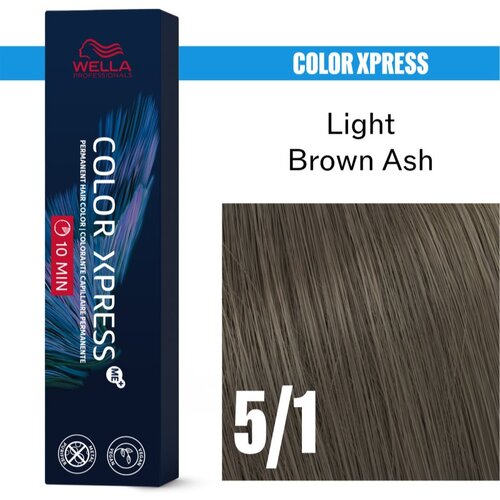 Wella Professionals Color Xpress barva za lase odtenek Light Brown Ash 5/1 60 ml Slike