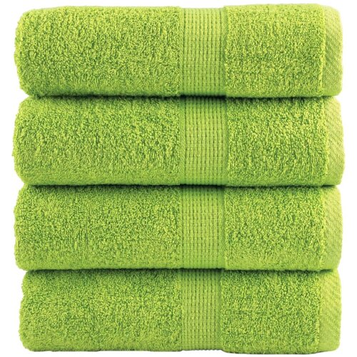 Premium ručnici za pranje SOLUND 4 kom. jabukasto zelene 30x30 cm 600 g/m&sup2; Cene