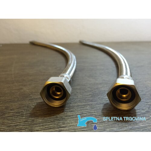 EYN Komplet cevi za kopalni&amp;scaron;ko ali kuhinjsko armaturo | M10, 3/8&amp;quot;, 40 cm Slike