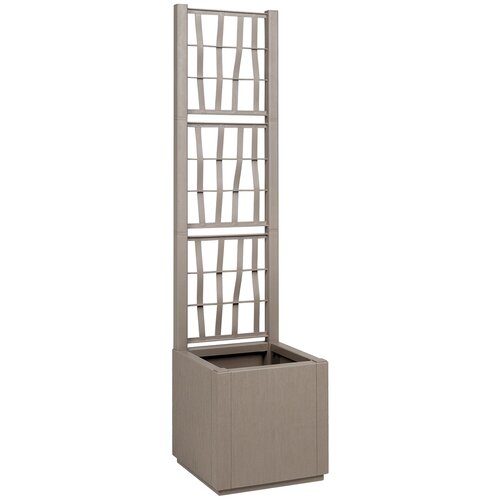 vidaXL Vrtni saksija Sivi PP (polipropilen) 36 x 36 x 140 cm Cijene