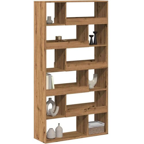 VidaXL Sobna pregrada boja hrasta 100x33x187,5 cm konstruirano drvo Slike