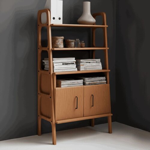 Hanah home polica za knjige CPT4676-50, 75 cm, tikovina Cene