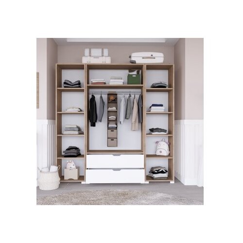 Hanah home Ormar Nissan 1600-024, 170x183x45 cm, Bijeli Slike