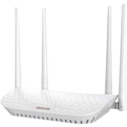 Redline Wireless N Router, 4 porta, 300 Mbps, 4 x 5 dBi antena - RL-WR3400 Slike