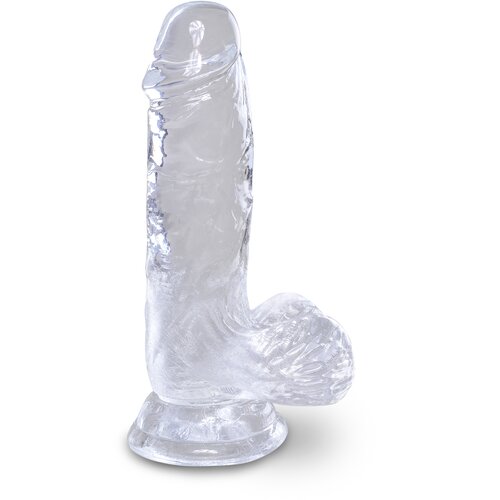 Pipedream King Cock Clear 5&amp;quot; Cock with Balls Slike