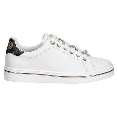 Guess bele ženske patike GFLPSTA ELE12 WHITE Cene